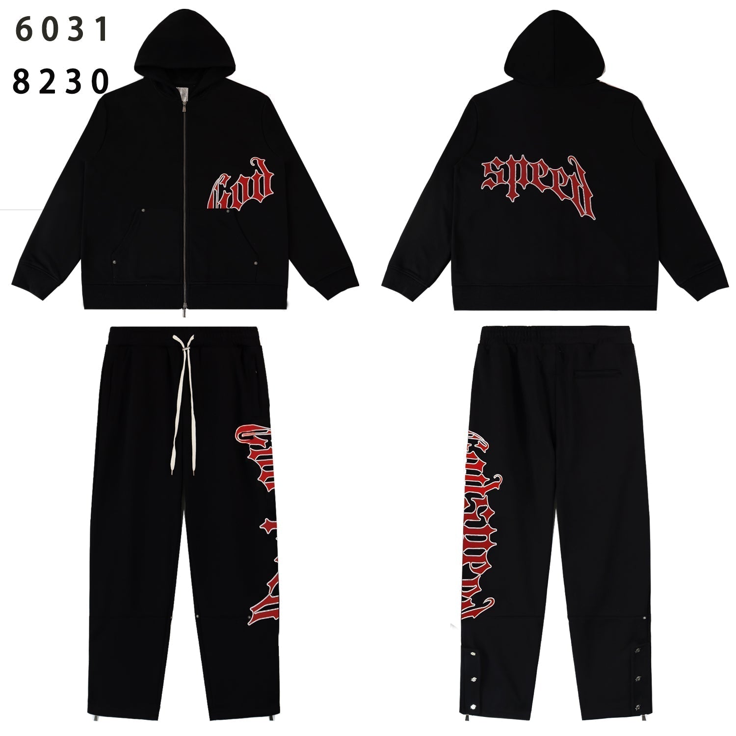 Godspeed Hoodie Suit 6031